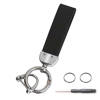 アクセサリー VOYAGER KEY RING WITH LEATHER STRAP nonnative VOYAGER KEY RING WITH LEATHER STRAP by END NN